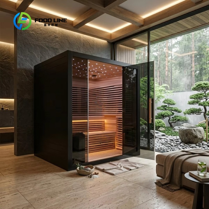 Luxe binnen-infraroodsauna met - Spa Wellness Luxury recensie en prijs