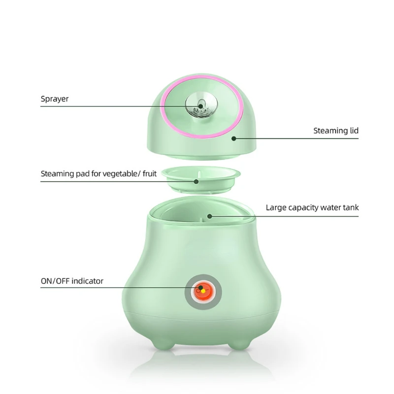 Fruit En Groente Gezichtsstome - Facial Steamer Nano recensie en prijs