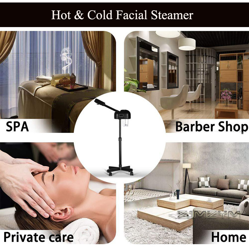 Professionele warm-koude gezic - Facial Steamer Nano recensie en prijs