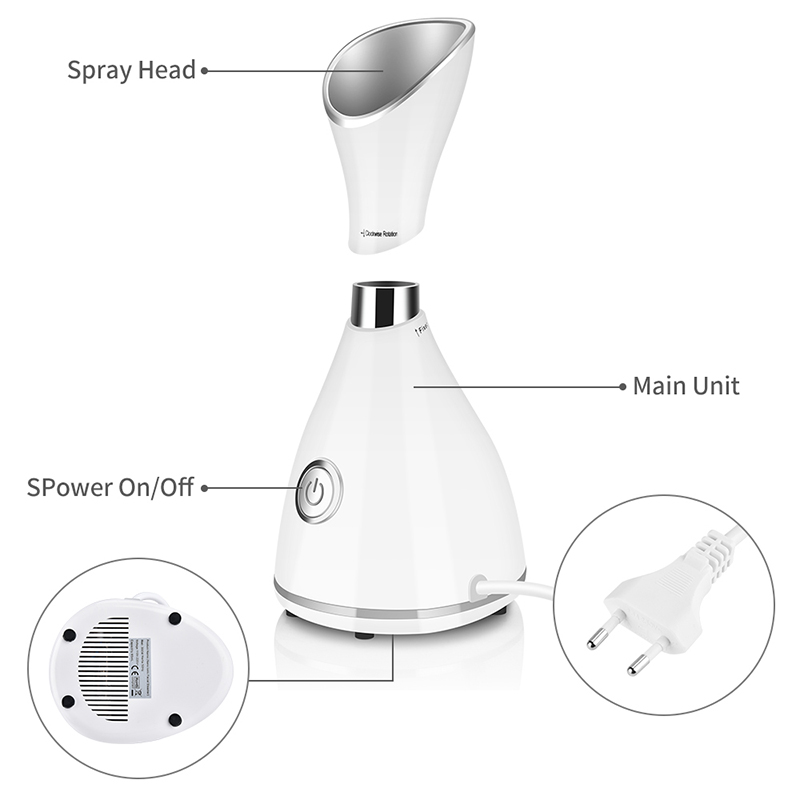 Draagbare Nano Ionische Hete M - Facial Steamer Nano recensie en prijs