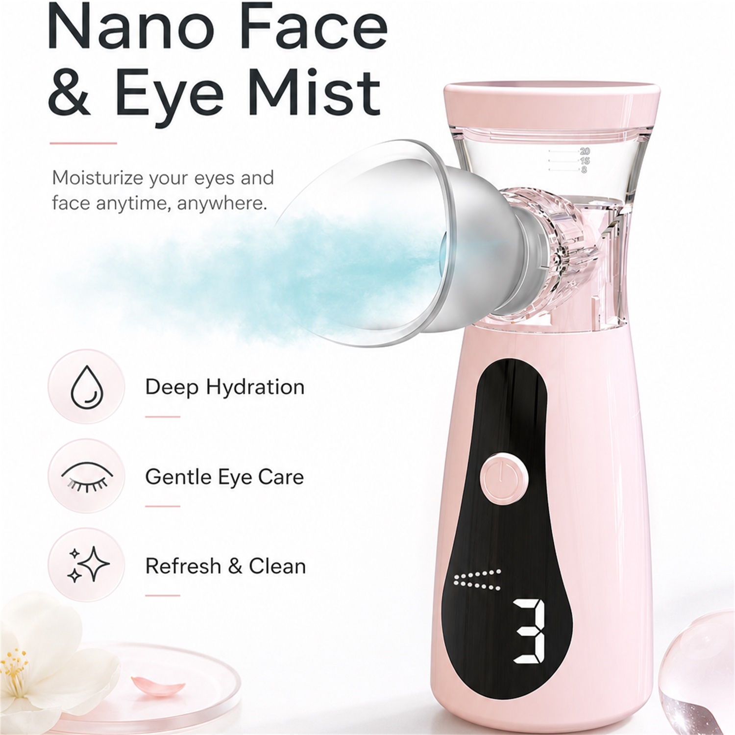 Nano Cold Spray Gezichtsstooma - Facial Steamer Nano recensie en prijs