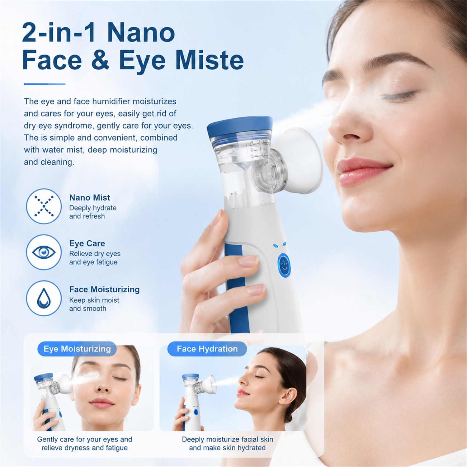 Handheld Facial Nano Mister Dr - Facial Steamer Nano recensie en prijs